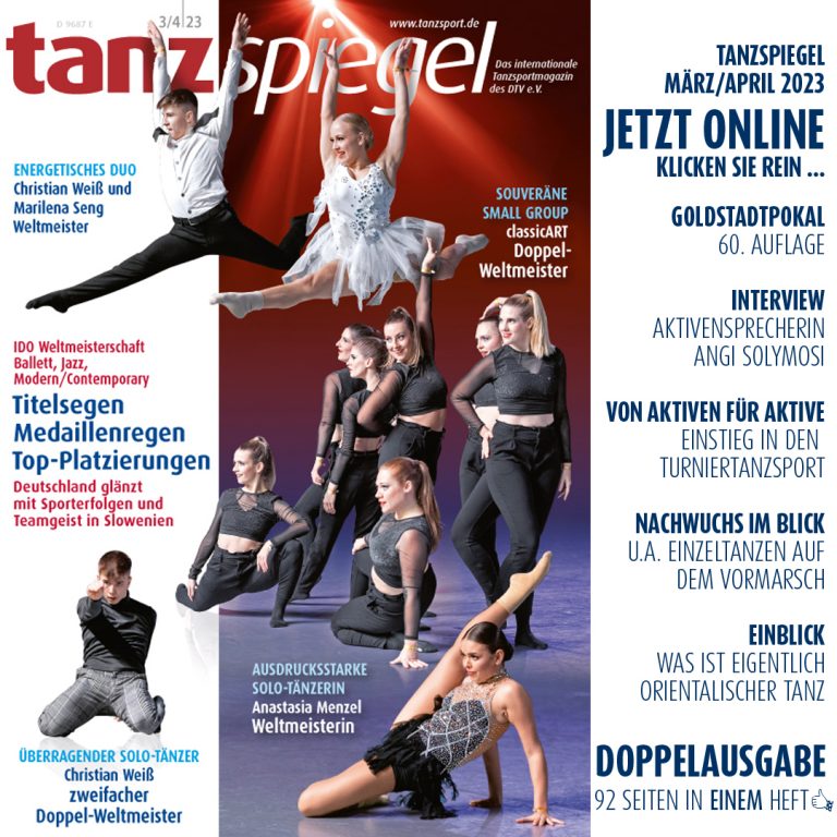Tanzspiegel-Doppelausgabe März/April 2023