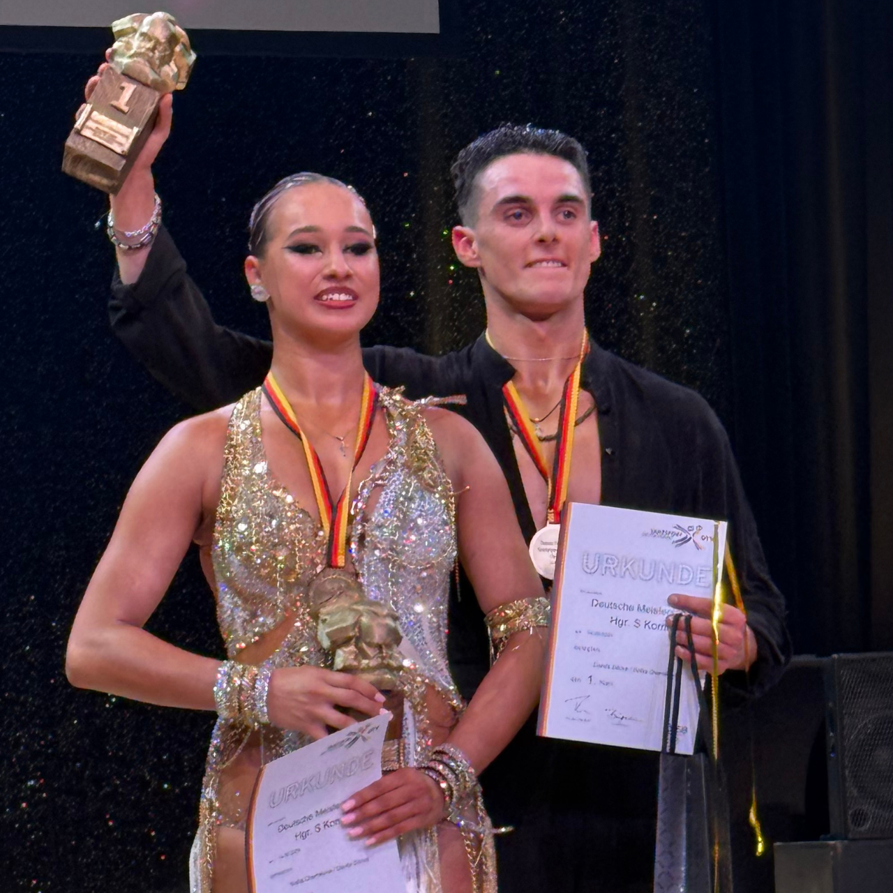 Chernikova / Sitovs Deutsche 10-Tänze Meister 2025