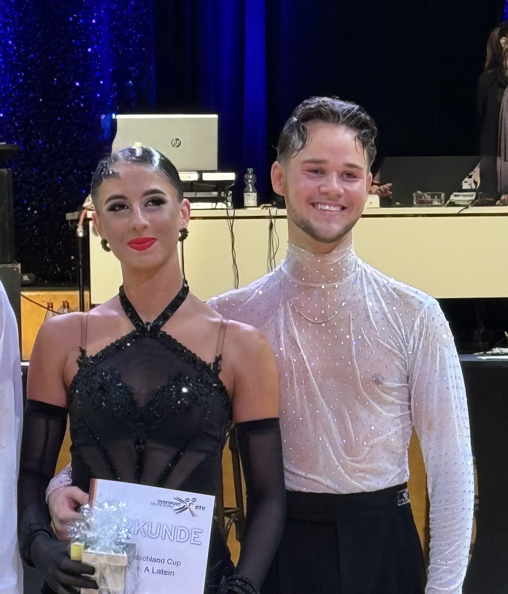 Dane Schulz & Lia Samarin im Finale des Deutschland-Cups Hauptgruppe A Latein
