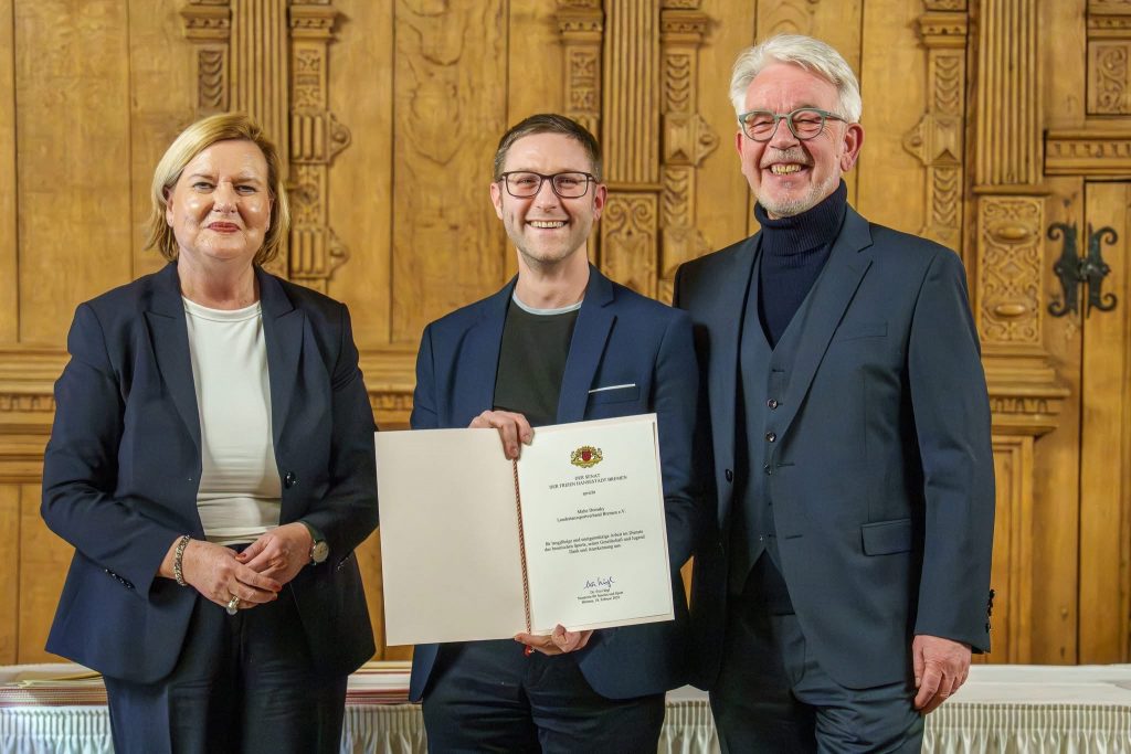 Malte Domsky, Landestanzsportverband Bremen // Foto: Landessportbund Bremen