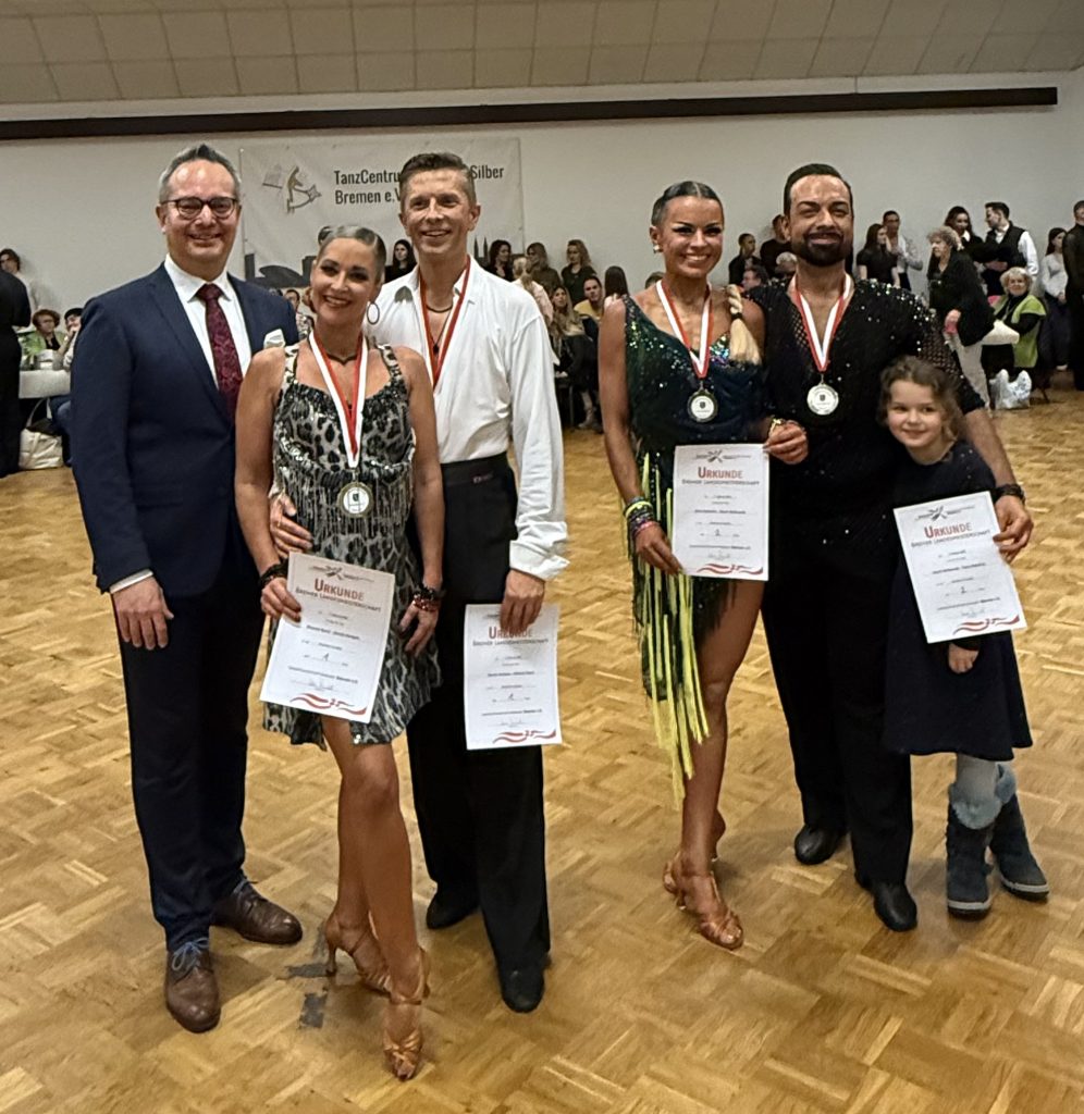 GLM 2026: Bremer Finalpaare der Senioren II S Latein // Foto: privat