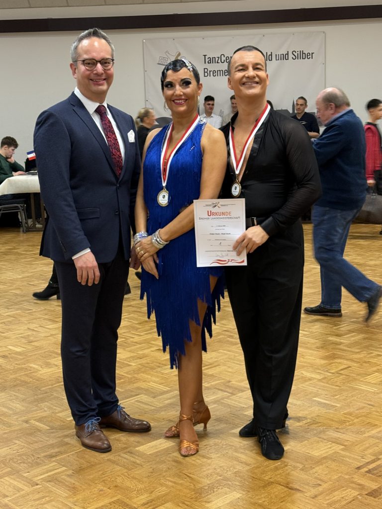 GLM 2026: Bremer Finalpaare der Senioren III S Latein // Foto: privat