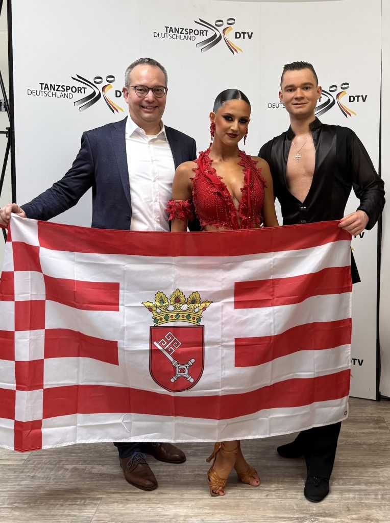 Nicolas Aaron Eichhorn / Lea Mirmov, Grün-Gold-Club Bremen // Foto: Lars Bankert