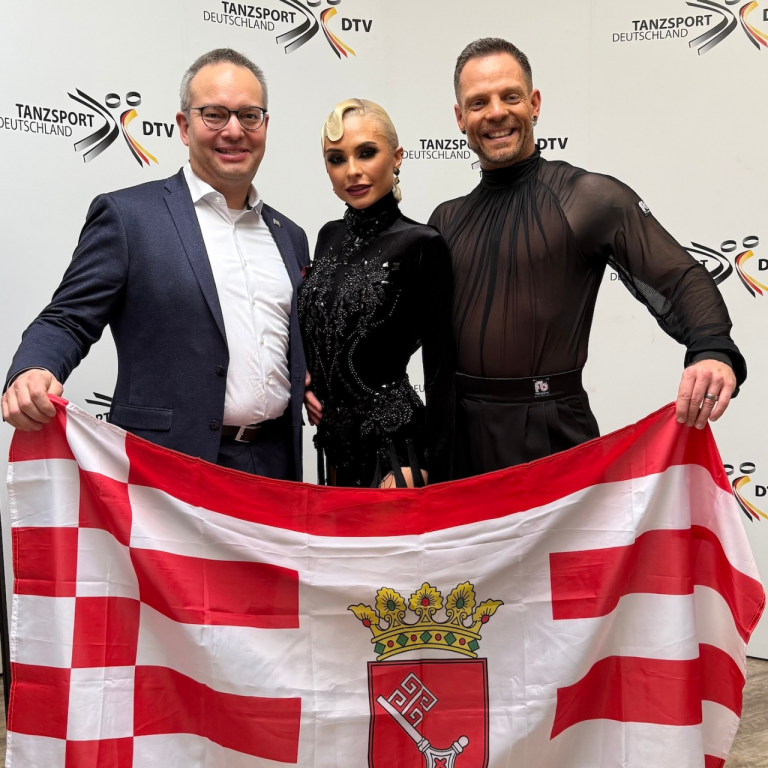 Sebastian Bronst & Ingrid Disput, Grün-Gold-Club Bremen // Foto: Lars Bankert