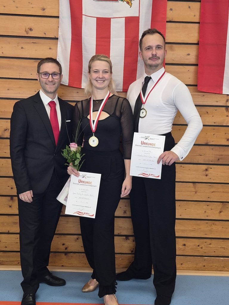 Joana Büsching und Sebastian Ehleben - Grün-Gold-Club Bremen // Foto: privat